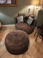 Passe Partout Pastille Lounge Fauteuil met Poef, Huis en Inrichting, Fauteuils, Ophalen, 125 tot 150 cm, 125 cm of meer, Zo goed als nieuw