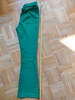 Groene flaired broek met elastiek M, Kleding | Dames, Broeken en Pantalons, Ophalen of Verzenden, Zo goed als nieuw