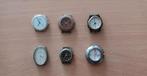 6 vintage horloges, zonder bandjes, jaren 80 en 90, Overige merken, Polshorloge, Ophalen of Verzenden, Leer
