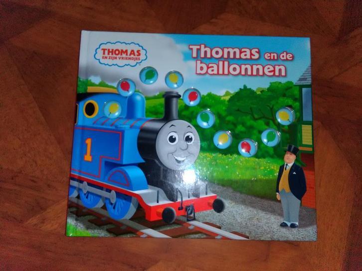 Thomas de trein en de ballonnen telboek, Boeken, Kinderboeken | Kleuters, Zo goed als nieuw, Fictie algemeen, Jongen of Meisje