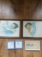 lotje baby schilderijtjes /babykamer (in 1 koop 6 euro), Gebruikt, Ophalen of Verzenden