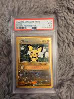 Pichu 2000 PM Japanese Neo 2 Promo Foil PSA 5.5, Ophalen of Verzenden, Gebruikt, Losse kaart, Foil