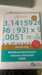 E. Kloet - Werkboek kennisbasis rekenen-wiskunde PABO, Boeken, E. Kloet; N. Wolzak; R. Moraal; Erasmus Education, Ophalen of Verzenden