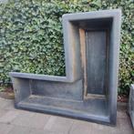 Voorgevormde polyester vijver vijverbak L vorm, Tuin en Terras, Vijvers, Ophalen, Gebruikt