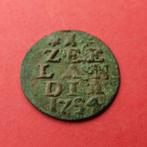 Duit Zeeland 1754 Zeelandia Luctor et Emergo Middelburg (2), Ophalen of Verzenden, Vóór koninkrijk, Overige waardes, Losse munt