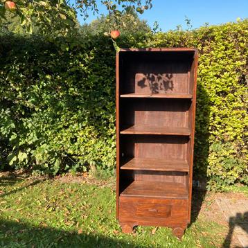 Vintage Boekenkast 73x181x39