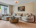 U-bank beige met patroon, Huis en Inrichting, Banken | Complete zithoeken, Ophalen, Zo goed als nieuw