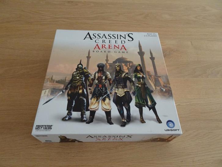 Assassin's Creed - Arena, Hobby en Vrije tijd, Gezelschapsspellen | Bordspellen, Zo goed als nieuw, Drie of vier spelers, Ophalen of Verzenden