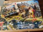Jumbo 3000 stukjes puzzel. Cottages at the lake., Ophalen of Verzenden, Meer dan 1500 stukjes, Gebruikt, Legpuzzel