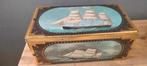 Vintage voorraadblik zeilboten., Ophalen of Verzenden