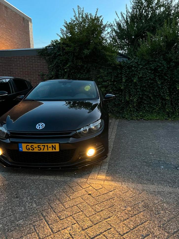 Volkswagen Scirocco 1.4 TSI 118KW 2008 Zwart (225 PK), Auto's, Volkswagen, Particulier, Scirocco, Benzine, B, Coupé, Handgeschakeld