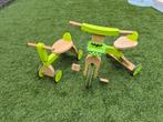 Scratch houten  driewieler en vierwieler., Ophalen, Zo goed als nieuw, Loopfiets