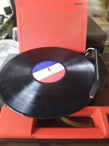 Philips 180 koffer platenspeler vintage  beschikbaar voor biedingen