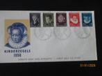 Nico Nederland FDC 28 Blanco Open Klep 1956, Ophalen of Verzenden, Onbeschreven, Nederland