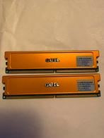 Geil 2x DDR2 512MB PC2-6400, Computers en Software, RAM geheugen, 1 GB of minder, Ophalen of Verzenden, Zo goed als nieuw, DDR2