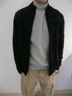 Mc Gregor vest jas lamswol wol blauw Noors kabel mt M, Ophalen of Verzenden, Zo goed als nieuw, Maat 52/54 (L), Blauw