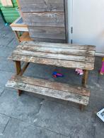 Picknick tafel voor kinderen, Tuin en Terras, Picknicktafels, Ophalen, Gebruikt, Rechthoekig