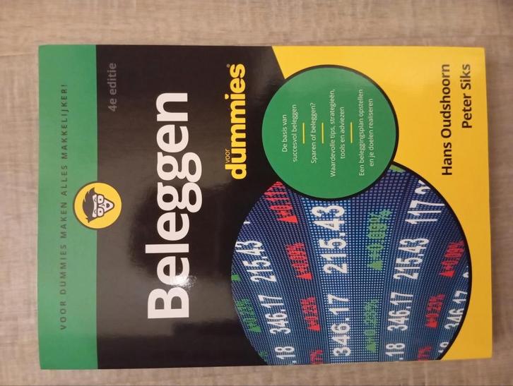 Beleggen voor Dummies - 4e editie, Boeken, Economie, Management en Marketing, Zo goed als nieuw, Geld en Beleggen, Ophalen of Verzenden