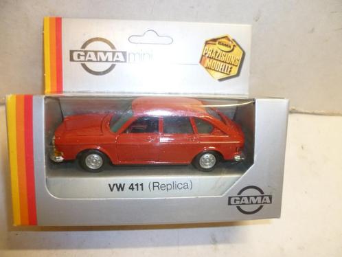 Gama 1125 Volkswagen 411 rood nieuw in doos 1:43 modelauto, Hobby en Vrije tijd, Modelauto's | 1:43, Nieuw, Auto, Gama, Ophalen of Verzenden