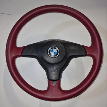 Stuur Sport 2 rood leer nieuw BMW OEM 3 Series E36 1991-1994 beschikbaar voor biedingen