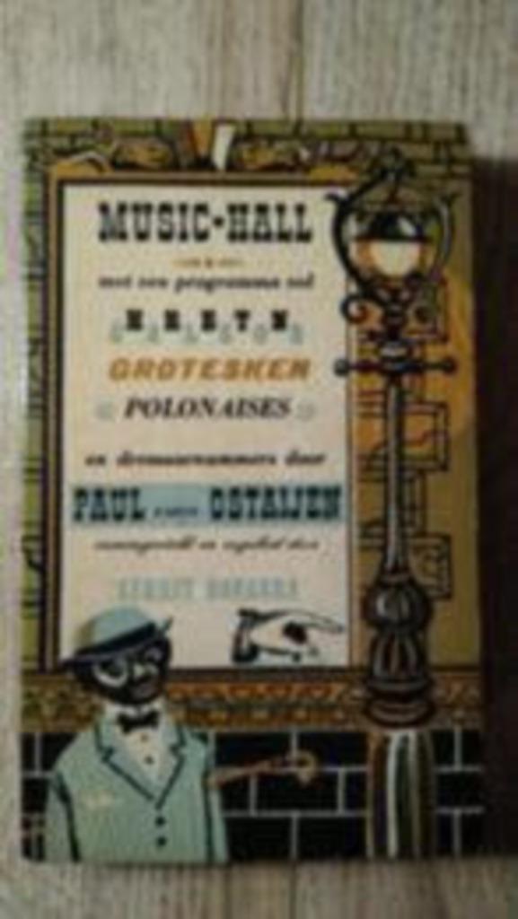 Music-Hall - Paul van Ostaijen, Boeken, Literatuur, Zo goed als nieuw, Nederland, Ophalen of Verzenden