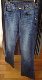 Blauwe bootcut stretch spijkerbroek/jeans Esprit(W29/L30), Blauw, Esprit, W28 - W29 (confectie 36), Zo goed als nieuw