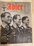 Der Adler, originele tijdschriften van de Luftwaffe 20 stuks, Duitsland, Boek of Tijdschrift, Luchtmacht, Ophalen of Verzenden