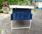 VRIJBUITER CAMPING OPBERGKAST /TAFEL, Caravans en Kamperen, Kampeeraccessoires, Ophalen of Verzenden, Zo goed als nieuw