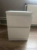 Malm nachtkastje IKEA, Huis en Inrichting, Slaapkamer | Nachtkastjes, Ophalen, Zo goed als nieuw, Minder dan 45 cm, 55 tot 70 cm