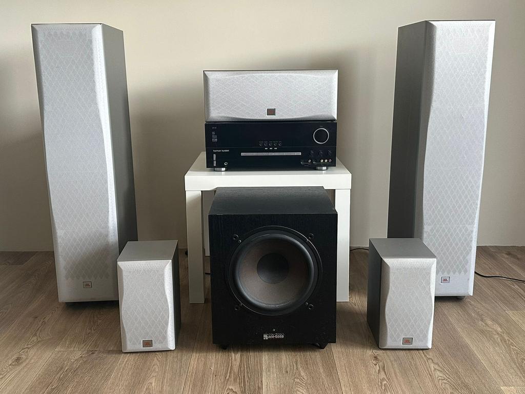 Home Cinema set JBL/Harman Kardon/ Ace-Bass, Audio, Tv en Foto, Gebruikt, 70 watt of meer, 5.1-systeem, Overige spelers