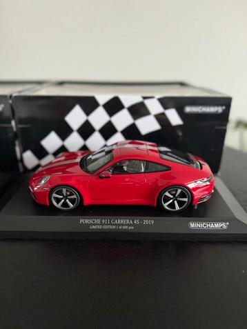 Minichamps 1:18 Porsche 911 Carrera 4S - Nieuw! beschikbaar voor biedingen