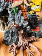 Schleich Vulkaan 42305 - Complete Set!, Kinderen en Baby's, Speelgoed | Actiefiguren, Ophalen, Zo goed als nieuw