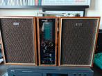 Vintage Sharp MPX-37 Stereo Set, Ophalen of Verzenden, Gebruikt, Speakers, Akai