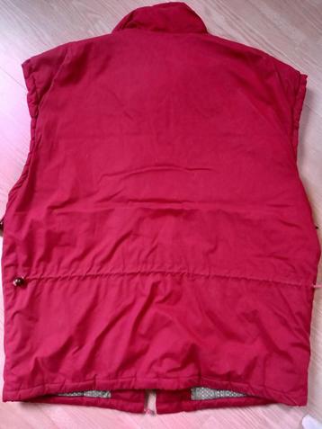 Bordeauxrode bodywarmer heren beschikbaar voor biedingen