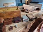 Diverse houten doosjes, Antiek en Kunst, Ophalen of Verzenden