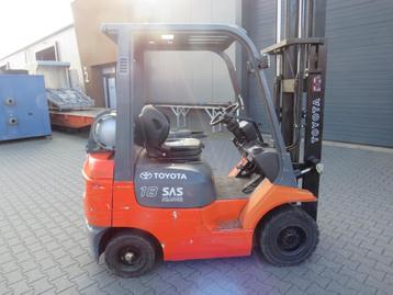 toyota heftruck met kenteken 1750kg freelift sideshift  beschikbaar voor biedingen