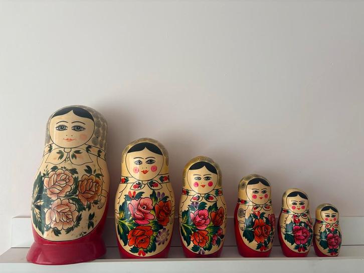 Matroesjka Poppen Set, Antiek en Kunst, Antiek | Woonaccessoires, Ophalen