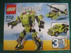 Lego 31007 Creator 3 in 1 Power Robot, Ophalen of Verzenden, Zo goed als nieuw, Complete set, Lego