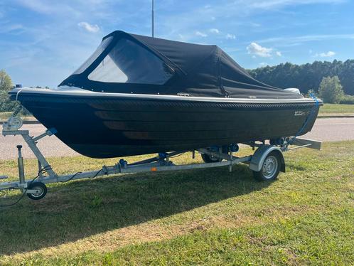 Liberty 470 met Honda 10PK 4stroke en elekt. st. + Trailer, Watersport en Boten, Sloepen, Zo goed als nieuw, 10 tot 30 pk, 3 tot 6 meter