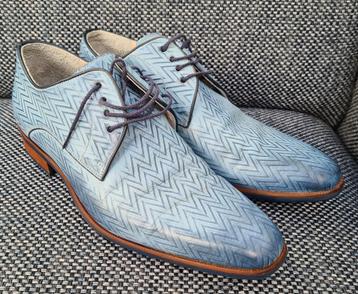 Mooie blauwe MELIK heren schoenen maat 42 beschikbaar voor biedingen