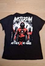 Amsterdam Casuals no face no name shirt, Kleding | Dames, Ophalen of Verzenden, Gedragen, Rood, Korte mouw