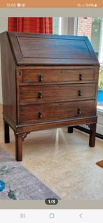Secretaire bruin hout, Huis en Inrichting, Ophalen, Gebruikt