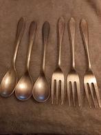 Vintage 6 Gero Zilvium 90 puntfilet bestek set, Antiek en Kunst, Ophalen of Verzenden