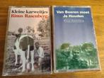 Tape/Cassette RINUS RASENBERG - Kleine Karwijtjes/BoerenHoud, Gebruikt, Bestaat niet meer., Origineel, Nvt