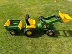 Rolly Toys Junior John Deere Traptraktor, Ophalen, Zo goed als nieuw, Overige merken