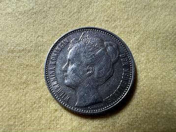 Zilveren1/2 gulden Wilhelmina 1904 beschikbaar voor biedingen