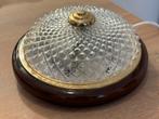 Spaanse Vintage Plafonniere, Huis en Inrichting, Ophalen of Verzenden, Gebruikt, Glas, Minder dan 50 cm