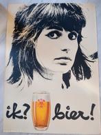 Oud bier affiche., Ophalen of Verzenden, A1 t/m A3, Reclame, Rechthoekig Staand