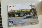 NVBS Kalender 2014 Nederlandse trein spoorwegen tram NS TOP, Ophalen of Verzenden, Weekkalender, Zo goed als nieuw