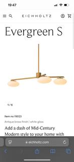 Eichholtz Evergreen S Hanglamp, Huis en Inrichting, Verzenden, Zo goed als nieuw, Glas, Minder dan 50 cm